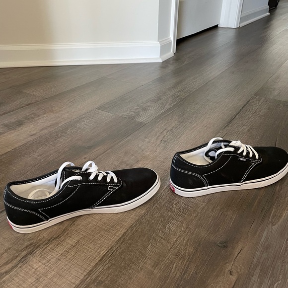 NWOT VANS Authentic Black Shoes - Picture 4 of 8